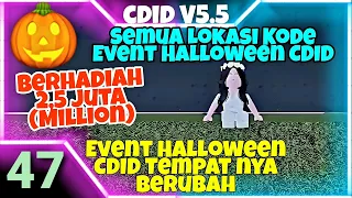 cara Memecahkan kode Halloween lengkap ! Eventnya udah di Fix dan di rubah ! | Roblox CDID #47