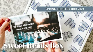 Sweet Reads Box Unboxing: Spring Thriller Box 2021