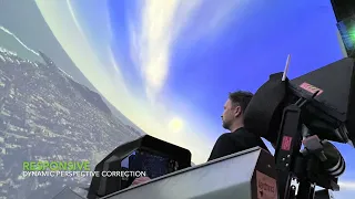 Draco™ Fast Jet Mini-Dome Simulator Displays