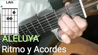 Cómo tocar ALELUYA 🌼Allelujah Leonard Cohen 🌼 CHORDS/ ACORDES Y RITMO [ TUTORIAL GUITARRA ]