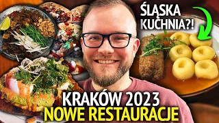 KRAKÓW 2023: NOWE RESTAURACJE - meksykańskie, azjatyckie i... śląskie jedzenie! | GASTRO VLOG 568