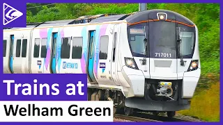 Trains at Welham Green (ECML) 09/09/2022