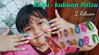 kuku kuku palsu murah 2 ribuan cantik dan bagus