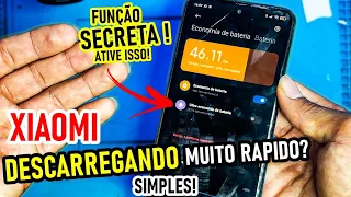 Celular XIAOMI descarregado muito RAPIDO? TENTE ISSO PRIMEIRO ANTES DE TROCAR A BATERIA! SIMPLES.