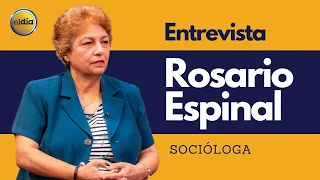 Rosario Espinal afirma que no tiene sentido una alianza para segunda vuelta