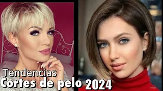 CORTES DE PELO CORTO MODERNOS / año 2024 /cortes de cabello de moda TENDENCIAS sunny hair