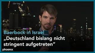 Korrespondent Philip Kuntschner zum Besuch der Außenministerin in Israel am 14.02.24