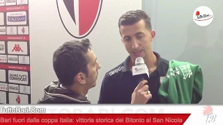 Bari-Bitonto, Coppa Italia. Servizio e interviste