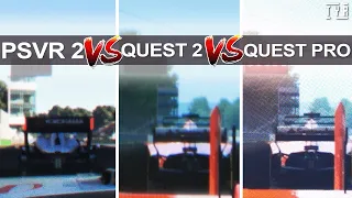 THROUGH THE LENSES - PSVR2 vs Quest 2 vs QUEST PRO