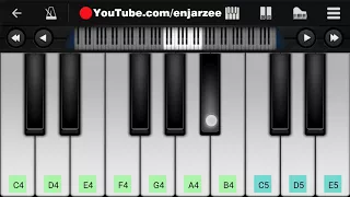 Aye Mere Humsafar Piano - Easy Mobile Piano Tutorial | Jarzee Entertainment