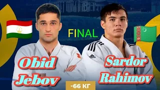 Обид Ҷебов & Сардор Раҳимов дар Dushanbe Grand Slam Judo 2024 عابد جیباو & سردار رحیماو در BOZI TV