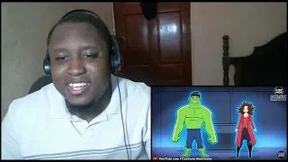 WHAT IF HULK DID THIS TO THE AVENGERS【Marvel Superheroes/ Fortnite Parody】Reaction