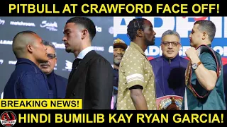 BREAKING: Pitbull hindi BILIB sa panalo ni Garcia! | OFFICIAL Face Off Pitbull & Crawford!