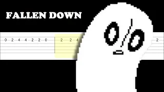 Fallen Down - Slowed (Easy Guitar Tabs Tutorial)