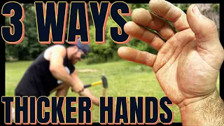 Want THICKER HANDS? Do This! (Best Tutorial on Youtube)