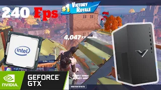 HP Victus Gaming PC Fortnite Fps Benchmark Performance Mode (240 Fps Cap) 2023-2024