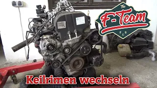 Keilriemen / Flachriemen wechseln / tauschen Ford Focus MK1 | Anleitung / Tutorial | the F - Team