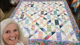 I was nervous... now I'm HAPPY! "Entwined" Quilt!!