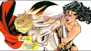 When Skill Beats Power - Wonder Woman vs Power Girl