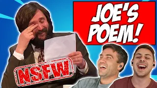 JOE WILKINSON'S Insane Poem! (NSFW) | Comedy Reaction!