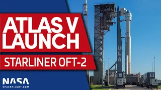 Atlas V Launches Starliner's Orbital Flight Test 2 (OFT-2)
