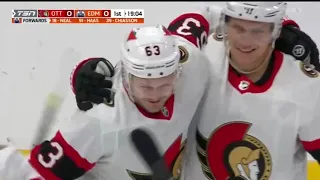 Evgenii Dadonov's early goal vs Oilers and Mikko Koskinen (2021)