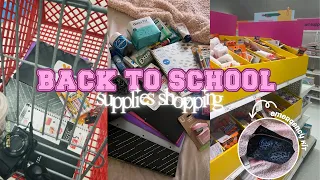 BACK TO SCHOOL SUPPLY SHOPPING + Emergency Kit | *realistic MUST haves*