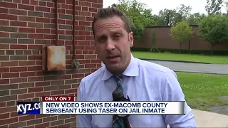 New video shows Macomb Co. corrections officer slamming inmate's head in chair, tasing him