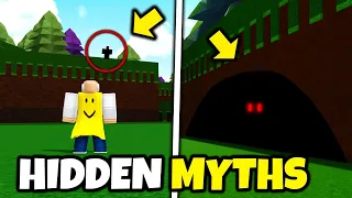 ALL HIDDEN MYTHS!! in Build a boat for Treasure ROBLOX