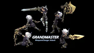 🔴 New Class Mystic Knight/Grandmaster 1st day Dragon Nest 🇰🇷