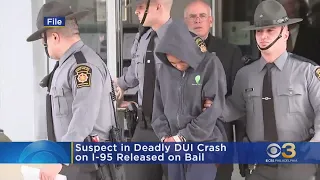 Suspect in deadly DUI crash that claimed life of 2 Pennsylvania troopers, civilian released on bail