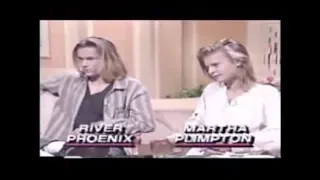 River Phoenix and Martha Plimpton Interview for Running on Empty