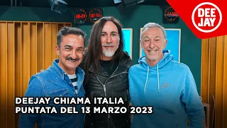 Deejay Chiama Italia - Puntata del 13 marzo 2023 / Ospite Manuel Agnelli