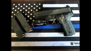 Hogue G10 Grip Install on Sig Sauer Classic P Series Pistol