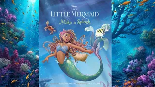 Disney Little Mermaid make a splash kids book read along