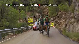 25 km to go - Stage 10 - La Vuelta 2017