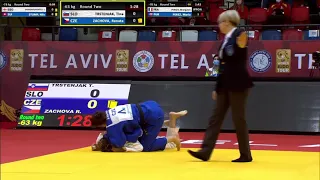 2021 Tel Aviv 2 K 63 kg Trstenjak Tina SLO vs  Zachová Renata CZE