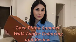 Loro Piana Summer Walk Unboxing and Review - Sorbet Pink