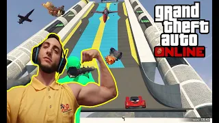 RPG VS VEHICULOS TODOS QUIEREN PISARME - GTA V ONLINE.