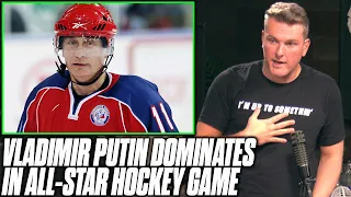 Pat McAfee Reacts To Vladimir Putin Scoring 8 Goal In Hockey Game