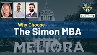 What makes the MBA at Simon Rochester so unique? | Simon AdCom Q&A | STEM MBA Benefits