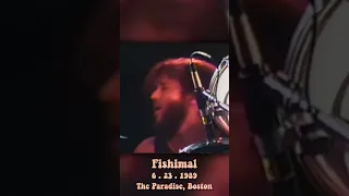Jon Fishman of Phish goes full Animal at the Paradise in Boston, 1989