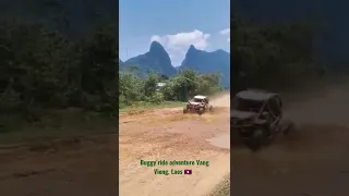 Buggy ride adventure Laos 🇱🇦 #vangvieng #adventure #asia  #travel #buggy #laos #trail #vlog #covid