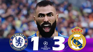 Recreación Chelsea 1-3 Real Madrid - Uefa Champions League 2022