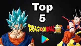 Top 5 Dragon Ball Z games for android 2018 on PlayStore|| No Emulator||No Rom Needed||