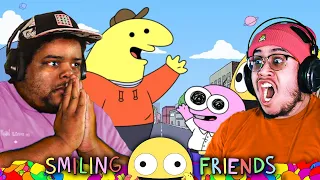 We BINGED Smiling Friends and it's FUNNY AF!
