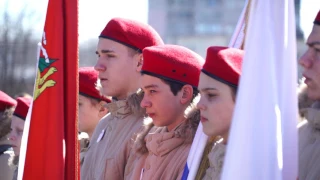 Вахта памяти-2017. Торжественное открытие у памятника воину-освободителю