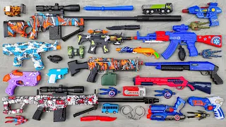 Tembak Plastik Nerfgun Seperti * Watergun, Soft Bullet, Sniper, Ak47, M16, Machine Gun, Nerf 111