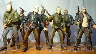 Mezco Jason Voorhees Friday The 13th Figure Collection