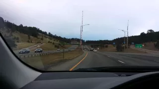 Loveland Pass and highway to Denver(6)